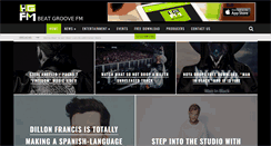 Desktop Screenshot of beatgroovefm.com.br
